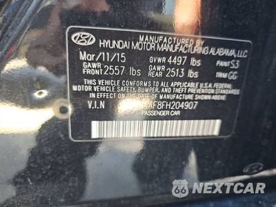 2015 Hyundai Sonata SE - zdjęcie 14 z 25 - miniatura