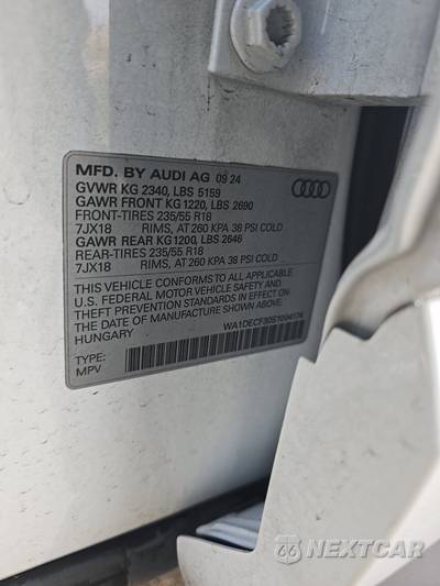2025 Audi Q3 S line Premium - zdjęcie 14 z 31 - miniatura