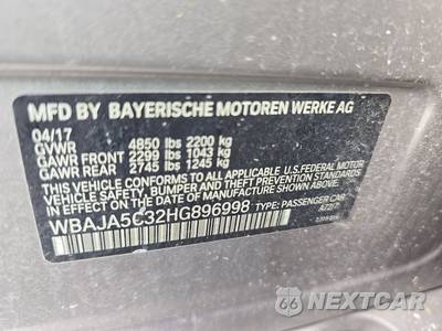 2017 BMW 5 Series Sedan 530i - zdjęcie 14 z 36 - miniatura