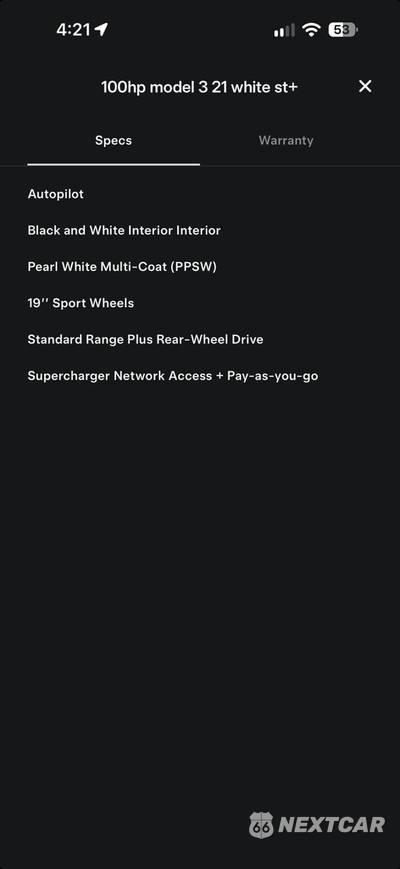 2021 Tesla Model 3 Standard Range Plus - zdjęcie 17 z 18 - miniatura