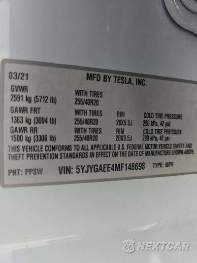 2021 Tesla Model Y Long Range - zdjęcie 15 z 31 - miniatura