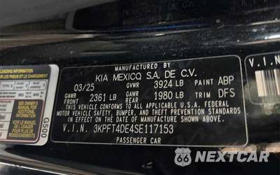 2025 Kia K4 LXS - zdjęcie 20 z 29 - miniatura