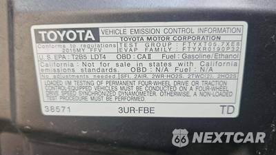 2015 Toyota Tundra SR5 Extended Cab Medium Bed - zdjęcie 20 z 56 - miniatura