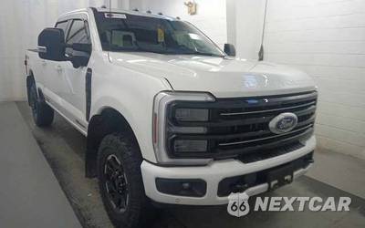 2025 Ford Super Duty F-350 Platinum Crew Cab Medium Bed - zdjęcie 2 z 30 - miniatura