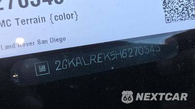 2017 GMC Terrain Denali 5SA - zdjęcie 18 z 36 - miniatura