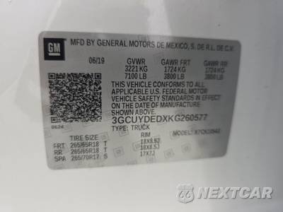 2019 Chevrolet Silverado 1500 LT Crew Cab Short Bed 1LT - zdjęcie 14 z 39 - miniatura