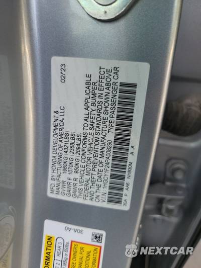2023 Honda Accord Sedan LX - zdjęcie 14 z 30 - miniatura