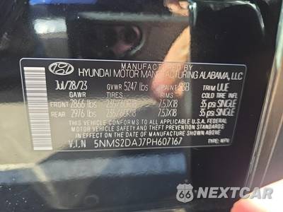 2023 Hyundai Santa Fe SEL - zdjęcie 18 z 26 - miniatura