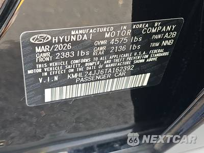 2026 Hyundai Sonata Hybrid Blue - zdjęcie 15 z 18 - miniatura