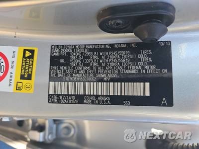 2011 Toyota Highlander Limited - zdjęcie 15 z 34 - miniatura