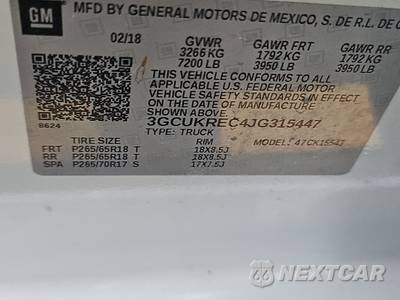 2018 Chevrolet Silverado 1500 LT Crew Cab Short Bed 1LT - zdjęcie 14 z 28 - miniatura