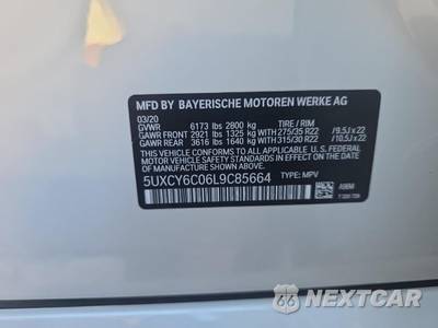 2020 BMW X6 Sports Activity Vehicle xDrive40i M SPORT LINE - zdjęcie 18 z 27 - miniatura