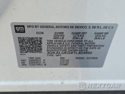 2026 GMC Terrain Elevation 3SB - zdjęcie 14 z 32 - miniatura