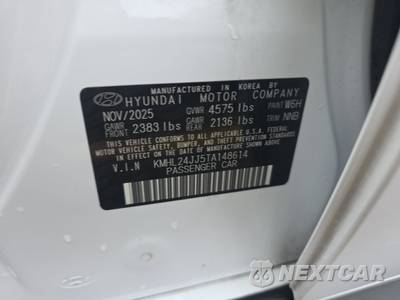 2026 Hyundai Sonata Hybrid Blue - zdjęcie 14 z 25 - miniatura