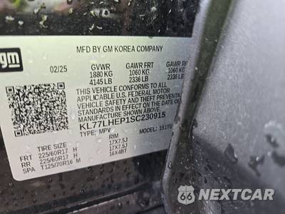 2025 Chevrolet Trax LT - zdjęcie 14 z 22 - miniatura