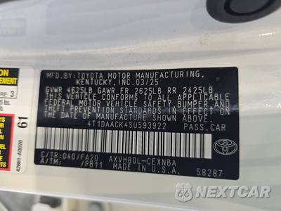 2025 Toyota Camry LE - zdjęcie 14 z 36 - miniatura