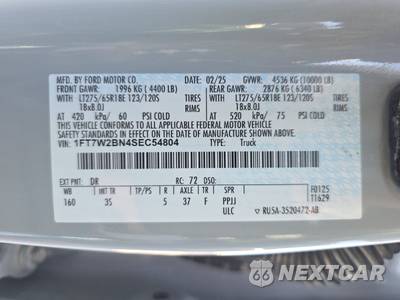 2025 Ford Super Duty F-250 XLT Crew Cab Medium Bed - zdjęcie 14 z 23 - miniatura