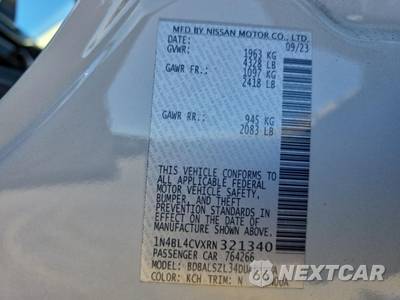 2024 Nissan Altima SR - zdjęcie 16 z 27 - miniatura