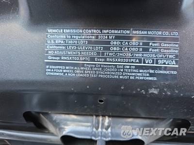 2024 Nissan Pathfinder SV - zdjęcie 20 z 23 - miniatura