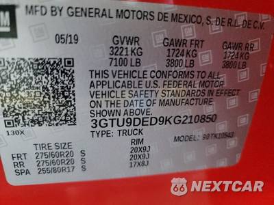 2019 GMC Sierra 1500 SLT Crew Cab Short Bed 4SA - zdjęcie 15 z 20 - miniatura