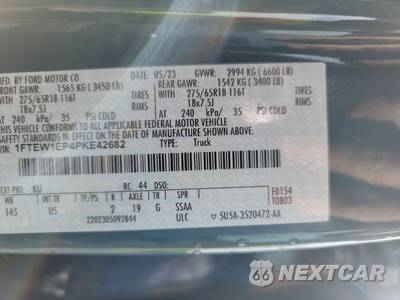 2023 Ford F-150 XLT Crew Cab Short Bed - zdjęcie 10 z 20 - miniatura
