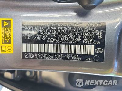2016 Lexus ES 350 - zdjęcie 14 z 28 - miniatura