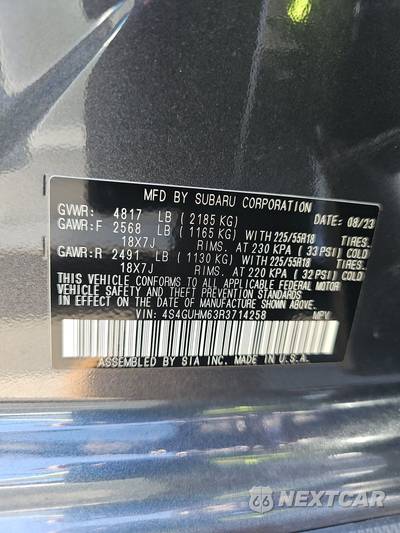 2024 Subaru Crosstrek Limited - zdjęcie 14 z 32 - miniatura