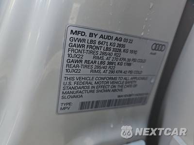 2022 Audi Q8 Premium Plus - zdjęcie 14 z 23 - miniatura