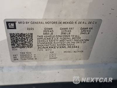 2021 Chevrolet Equinox LT 1LT - zdjęcie 14 z 25 - miniatura
