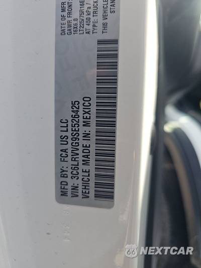 2025 Ram ProMaster 2500 Cargo Van Tradesman w/Passenger Seat Low Roof 136.0" WB - zdjęcie 13 z 31 - miniatura