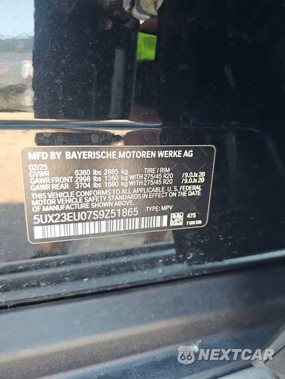 2025 BMW X5 xDrive40i - zdjęcie 14 z 23 - miniatura