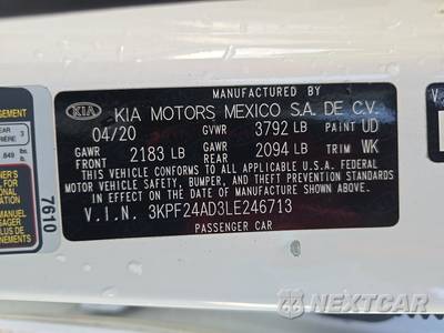 2020 Kia Forte LXS - zdjęcie 14 z 25 - miniatura