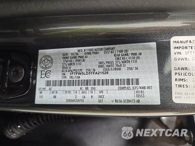 2026 Ford F-150 Hybrid LARIAT Crew Cab Short Bed - zdjęcie 14 z 17 - miniatura