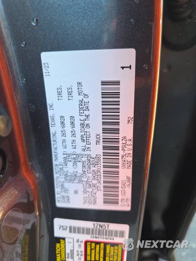 2024 Toyota Tundra Limited Crew Cab Short Bed - zdjęcie 14 z 42 - miniatura