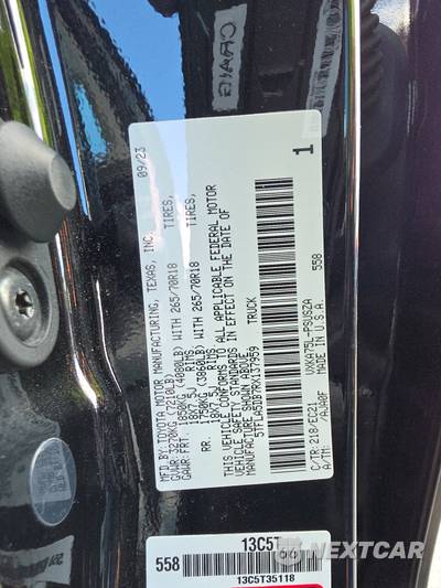 2024 Toyota Tundra SR5 Crew Cab Short Bed - zdjęcie 14 z 38 - miniatura