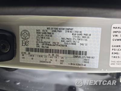 2026 Ford F-150 Tremor Crew Cab Short Bed - zdjęcie 14 z 17 - miniatura