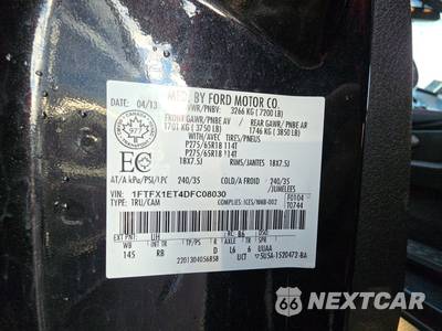 2013 Ford F-150 FX4 Extended Cab Medium Bed w/Rear Doors - zdjęcie 14 z 44 - miniatura
