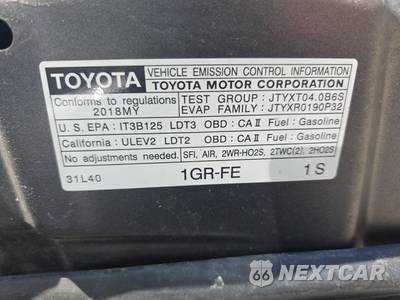 2018 Toyota 4Runner SR5 Premium - zdjęcie 20 z 21 - miniatura