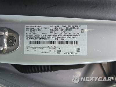 2025 Ford Escape Active - zdjęcie 14 z 27 - miniatura