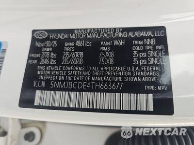 2026 Hyundai Tucson SEL - zdjęcie 14 z 19 - miniatura