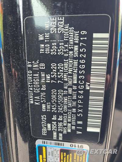 2025 Kia Telluride S - zdjęcie 15 z 26 - miniatura
