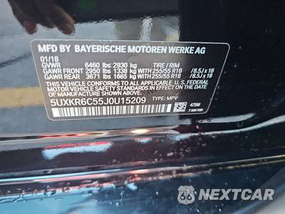 2018 BMW X5 Sports Activity Vehicle xDrive50i M SPORT LINE - zdjęcie 14 z 23 - miniatura