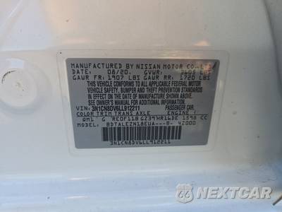 2020 Nissan Versa S - zdjęcie 15 z 18 - miniatura