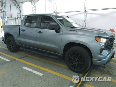 2023 Chevrolet Silverado 1500 Custom Crew Cab Short Bed 1CX - zdjęcie 3 z 51 - miniatura