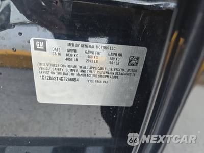 2016 Chevrolet Malibu LS 1LS - zdjęcie 14 z 43 - miniatura