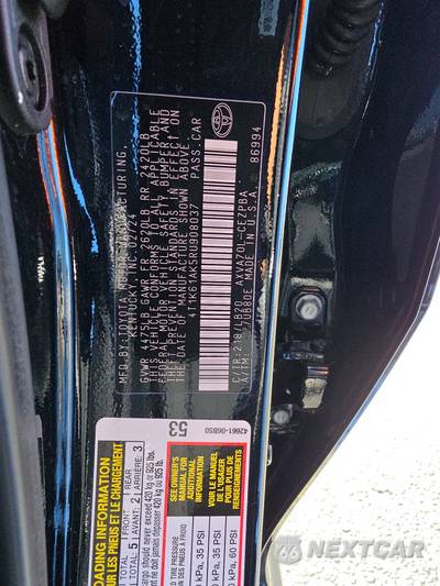 2024 Toyota Camry XSE - zdjęcie 14 z 28 - miniatura