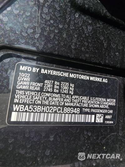 2023 BMW 5 Series Sedan 530i M SPORT LINE - zdjęcie 14 z 19 - miniatura