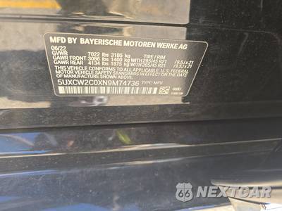 2022 BMW X7 Sports Activity Vehicle xDrive40i - zdjęcie 22 z 33 - miniatura
