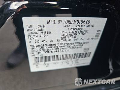 2024 Ford Maverick Lariat Tremor Crew Cab Short Bed - zdjęcie 14 z 20 - miniatura