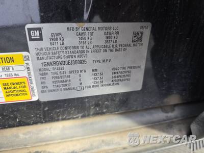 2014 Chevrolet Traverse LT 1LT - zdjęcie 15 z 34 - miniatura